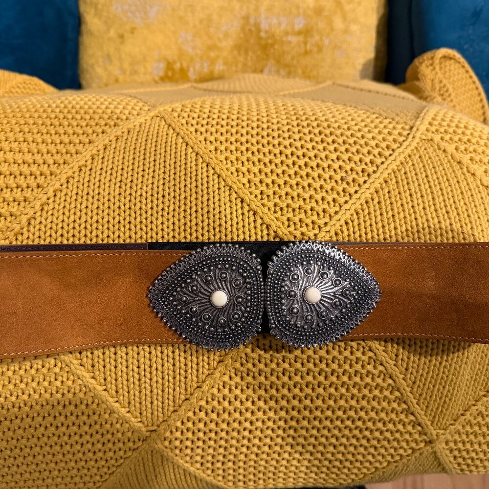 Sezane Tamara Belt Camel. - Size 75 - Picture 3 of 6